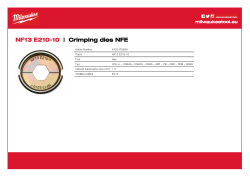 MILWAUKEE NF13 E210-10 4932479699 A4 PDF