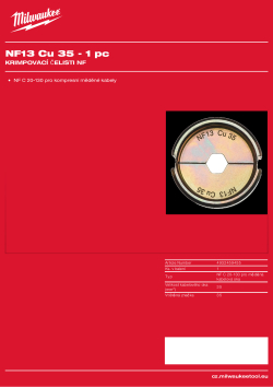 MILWAUKEE NF13 Cu 25 4932459455 A4 PDF