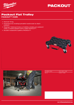 MILWAUKEE PACKOUT™ vozík 4932471068 A4 PDF
