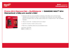 MILWAUKEE M14 Diamond Drill 4932479958 A4 PDF