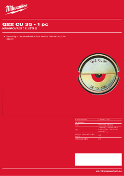 MILWAUKEE Q22 CU 35 4932451768 A4 PDF