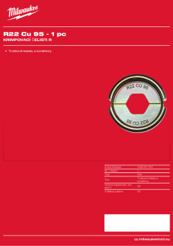 MILWAUKEE R22 Cu 95 4932451760 A4 PDF