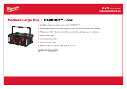 MILWAUKEE PACKOUT™ velký box 4932464079 A4 PDF