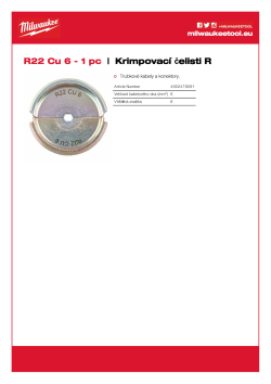 MILWAUKEE R22 Cu 6 4932479391 A4 PDF