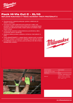MILWAUKEE Hi-Vis Cut C Gloves 4932492921 A4 PDF