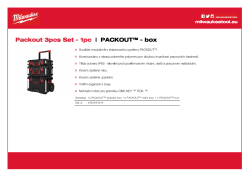MILWAUKEE PACKOUT™ sada boxů (3 ks) 4932464244 A4 PDF