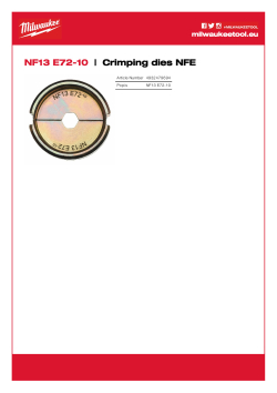 MILWAUKEE NF13 E72-10 4932479694 A4 PDF