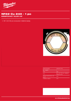 MILWAUKEE NF22 Cu 240 4932451742 A4 PDF