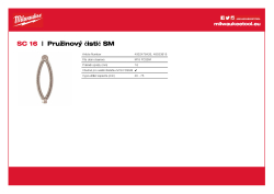 MILWAUKEE Pružinový čistič pro spirály 16 mm 48533816 A4 PDF