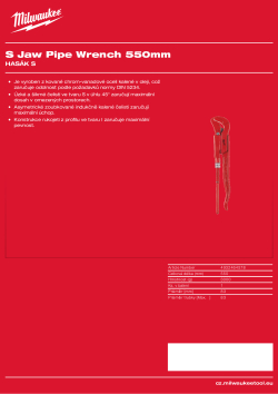 MILWAUKEE Hasák S čelisti 550 mm 4932464578 A4 PDF