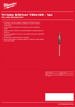 MILWAUKEE T30 x 125 4932471803 A4 PDF