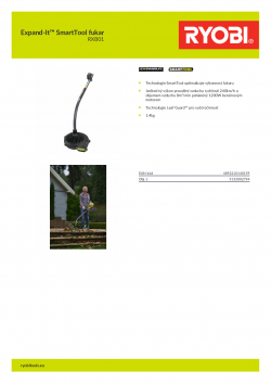 RYOBI RXB01 Expand-It™ SmartTool fukar 5132002794 A4 PDF