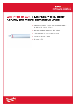 MILWAUKEE WCHP-TK 4932472186 A4 PDF