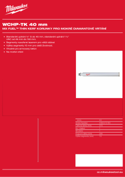 MILWAUKEE WCHP-TK 4932472180 A4 PDF