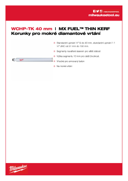 MILWAUKEE WCHP-TK 4932472180 A4 PDF