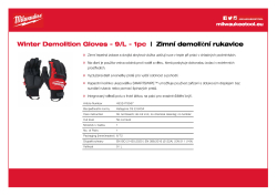 MILWAUKEE Zimní demoliční rukavice - 9/L - 1 ks 4932479567 A4 PDF