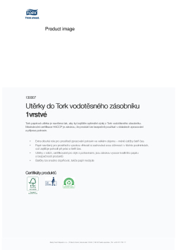 Produktový list