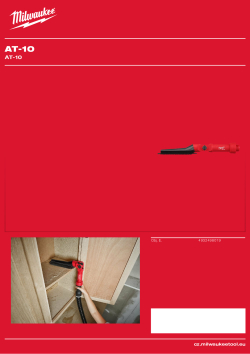 MILWAUKEE AIR-TIP™ nízkoprofilový otočný kartáč 4932498019 A4 PDF