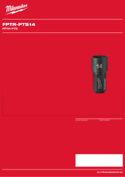 MILWAUKEE Hlavice pro průchozí ráčnu INSIDER™ 14 mm 4932492861 A4 PDF