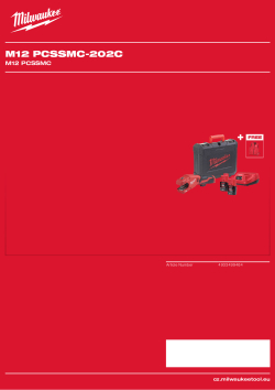 MILWAUKEE M12 PCSSMC 4933499464 A4 PDF