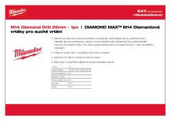 MILWAUKEE 25 mm - M14 4932478278 A4 PDF