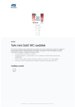 Produktový list