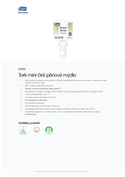Produktový list
