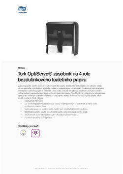 Produktový list