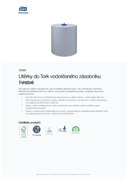 Produktový list