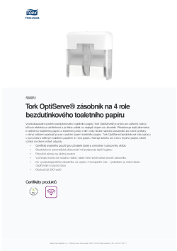 Produktový list