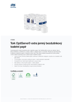 Produktový list