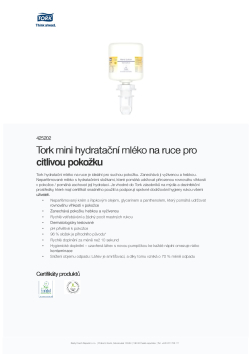 Produktový list