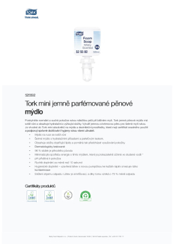 Produktový list