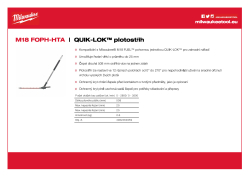 MILWAUKEE QUIK-LOK™ plotostřih 4932464959 A4 PDF
