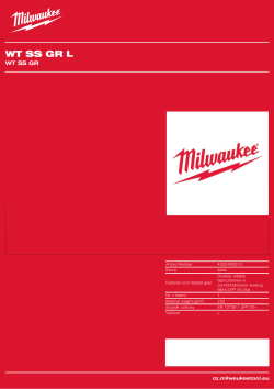 MILWAUKEE WT SS 4932493010 A4 PDF