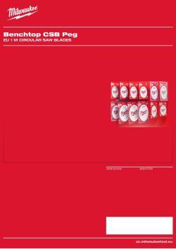 MILWAUKEE EU 1 m Circular Saw Blades 4932479735 A4 PDF