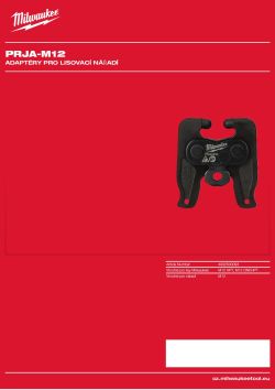MILWAUKEE Press tool adaptors 4932500093 A4 PDF