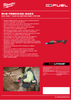 MILWAUKEE M18 FRBCO32 4933499367 A4 PDF