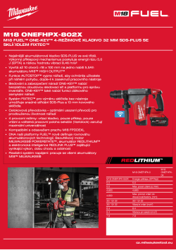 MILWAUKEE M18 ONEFHPX 4933500234 A4 PDF