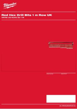 MILWAUKEE EU 1 m Metal Drilling 4932479137 A4 PDF