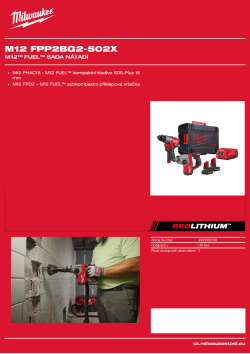 MILWAUKEE M12 FPP2BG2 4933500138 A4 PDF