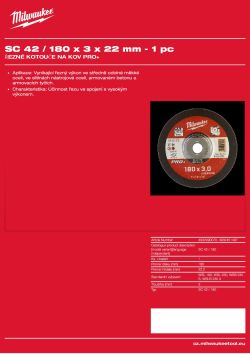 MILWAUKEE SC 42 / 180 4932451497 A4 PDF