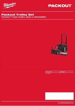 MILWAUKEE PACKOUT™ Sada vozíku, boxu a organizéru 4932499041 A4 PDF