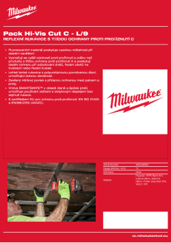 MILWAUKEE Hi-Vis Cut C Gloves 4932492920 A4 PDF