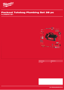 MILWAUKEE Plumbing Set 4932501191 A4 PDF