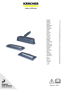 Návod k obsluze vč. bezpečnostních informací