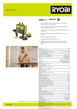 RYOBI RPD18C1  5133006524 A4 PDF