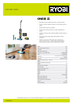RYOBI RHFC18BL  5133006658 A4 PDF