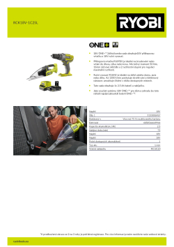 RYOBI RCK18V  5133006967 A4 PDF