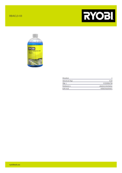 RYOBI RBACLS-03  5132006738 A4 PDF
